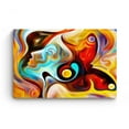 thumbnail image 3 of Startonight Canvas Wall Art Abstract Colored Woman Face Simona, Framed 24" x 36"&nbsp;, 3 of 6
