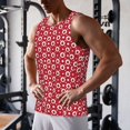 thumbnail image 5 of Pofeuu Ladybugs And White Dots Print Men's Workout Tank Tops Sleeveless Muscle Gym Shirt Quick Dry-4X-Large, 5 of 7