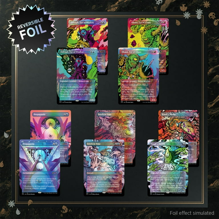 MTG Secret Lair Starter Kit: Commander Deck Builder - Heads MTG Secret Lair Starter Kit: Commander Deck Builder - Heads