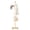 Modern-Golden Cross Base, variant on Metal Coat Rack Modern-Golden Cross Base Freestanding Entryway Clothes Storage