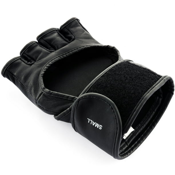 UFC Official Gloves - Mens XS Leather MMA Gloves with UFC Official