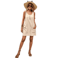 thumbnail image 3 of Summer Dress for Women Sleeveless Tank Dress with Pockets Casual Short A Line Dress Crewneck Sundress XXL, 3 of 7