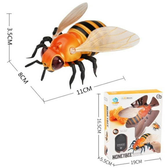 Infrared RC animal Insect Toys Simulation spider bee fly crab Ladyb mantis Electric robot Toy Halloween Prank Insects kids toys