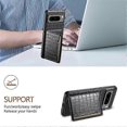 thumbnail image 5 of Compatible For Google Pixel 8 Pro Kickstand Case Card Holder Phone Cover Crocodile Texture, 5 of 5