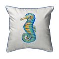 thumbnail image 1 of Betsy Drake SN089 Rays Seahorse Small Pillow - 12 x 12 in., 1 of 1