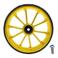 thumbnail image 4 of Tornillos de rueda para plegable, componentes de rueda ultraligeros de 3,94 pulgadas, rueda para transporte de , Oro Soledad Rueda fácil de bicicleta plegable, 4 of 9