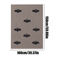 thumbnail image 3 of Halloween Throw Blanket Soft Plush Bats Blanket Cozy Flannel Grey Throw Blanket Halloween Decoration for Party Sofa Bed Living Room 39"x59", 3 of 6
