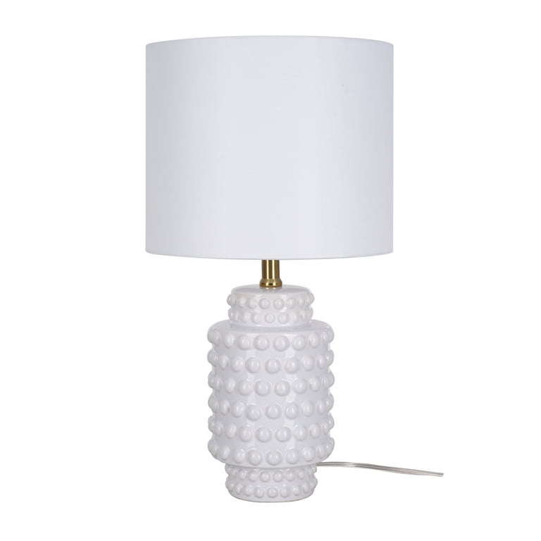 My Texas House Hobnail Ceramic Table Lamp, 21 Inch photo 4