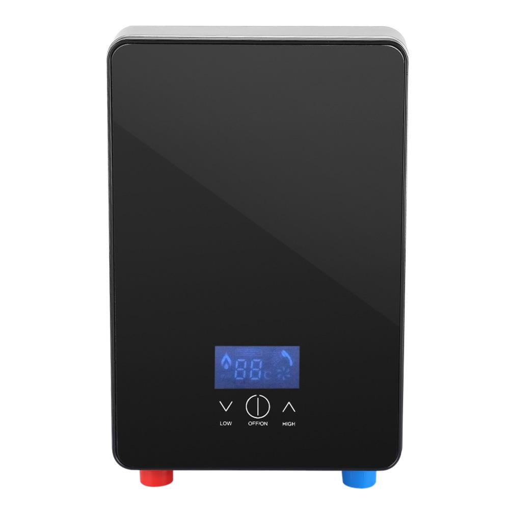 Brrnoo Electric 110V 6500W Tankless Water Heater Bathroom