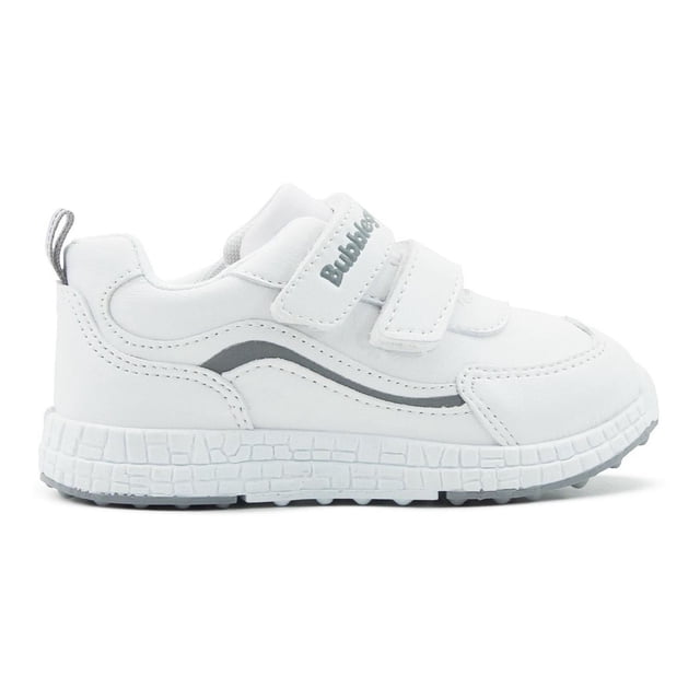 Tenis Bubble Gummers Escolar Obama Doble Velcro Blanco blanco 16