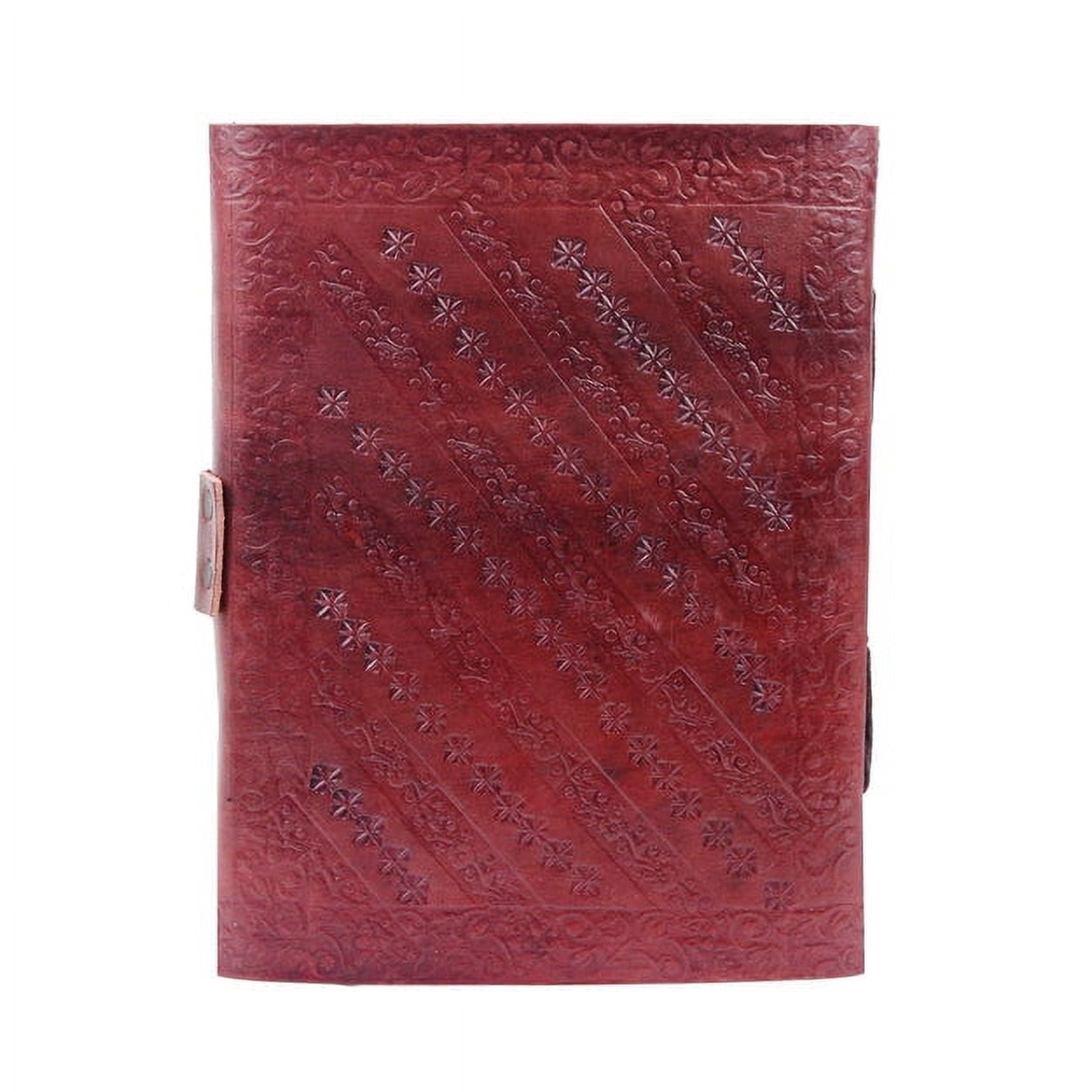 Mahetri Leather Journal Writing Notebook 7 Chakra Stone Diary For Men & Women, Notepad Gift For Artists & Writers