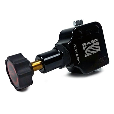 Baer Brakes 6600395 Universal Proportioning Valve Bracket, Horizontal Mount