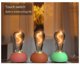 thumbnail image 3 of Glass Table Lamp LED Touch Table Lamp Dimmable Table Lamp for Indoor Decor Study Bedroom Table Lamp, 3 of 5