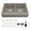 Concrete, variant on Karran Usa QAR-750-BL-PK1 Quartz Qar 34" Farmhouse Double Basin Quartz Composite Kitchen