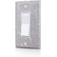 thumbnail image 5 of Panel de interruptores estándar de EE. UU. Pasta para interruptores de diamantes de imitación de EE. UU. Interruptor de enchufe de diamante de calibre estadounidense, 5 of 5