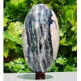 thumbnail image 2 of Polished Crystal Lingam Multi Colors Fluorite Large 360mm / 48.5lbs, Shivling for Healing Stone & Spiritual Home Decor, Sacred Crystal Gift Chakra Balancing, Serene Energy Enhancer for Yoga & Reiki, 2 of 5