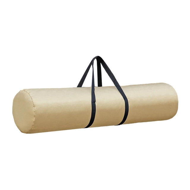 amagogo Sac de Mât Pliable pour Tente Grande Capacité Sac de Sport Étui de Rangement Randonnée Randonnée Auvent 29cm Kaki