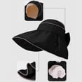 thumbnail image 4 of Achuyrbd Women's Bowknot Wide Brim Sun Hat, Foldable UV Protection Bucket Hat, 4 of 5