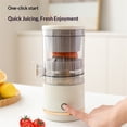thumbnail image 2 of One-Touch Travel Juice Maker - USB Rechargeable Cordless Citrus Juicer for Home, Office, Camping & Travel（Only juicer）, 2 of 5