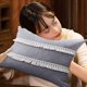 thumbnail image 4 of Funda de almohada de lino-Funda de almohada de sofá de jardín americano, 4 of 5