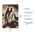 thumbnail image 2 of Pele's Sister - Namakaokahai Hawaiian Sea Goddess - Vintage Sepia Toned Photograph by Alan Houghton c.1960s - 8 x 12 inch Vintage Wood Art Sign, 2 of 4