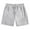 Gray, variant on Men's Solid Color Sport Casual Holiday Breathable Basketball Shorts Pockets Pants Blue XL