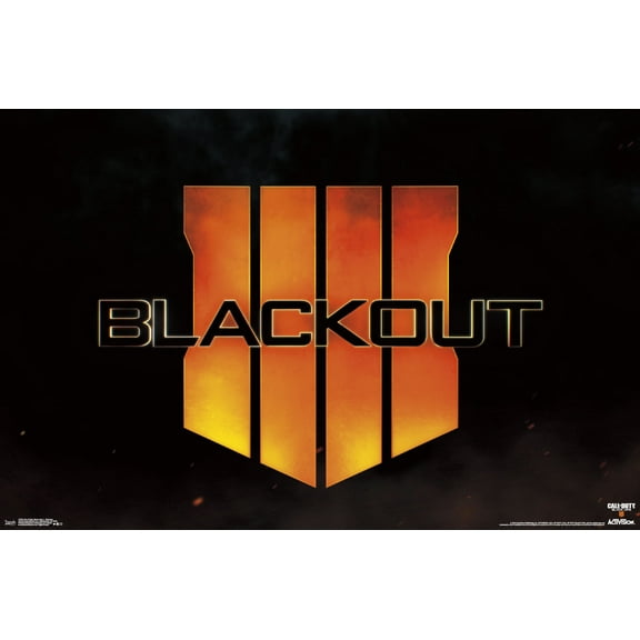 Call of Duty: Black Ops 4 - Blackout Wall Poster, 22.375" x 34"