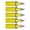 Yellow, variant on WINDLAND Quick Install 4mm Banana Jacks Metal Flame Retardant Sound Terminals Connector