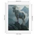 thumbnail image 2 of Paint by Numbers Kit for Adults, Mountain Goat Peak View Paint by Numbers, Easy Paint by Numbers Kit for Adults Beginner, DIY Adult Paint by Number Kits on Canvas, Home Decor, 2 of 7
