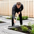 thumbnail image 4 of zhangmingg Steel Garden Rake Detachable Hand Weeder Tool for Efficient Yard Farm Gardening and Uprooting Tasks, 4 of 4