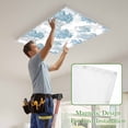 thumbnail image 4 of Starfish Coastal Magnetic Fluorescent Light Covers for Ceiling Lights 2x4Ft, Nautical Ocean Summer Beach Coral Office Classroom Kitchen Drop Ceiling Light Covers Lighting Filters Shade Panel 2 Packs, 4 of 9