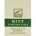 thumbnail image 2 of Tea Tree Therapy Tea Tree Toothpicks 100 Picks (Pack of 12), 2 of 4
