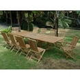thumbnail image 3 of Teak Valencia Classic 11-Pieces Dining Set, 3 of 8