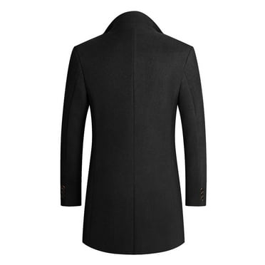 LEEy-world Mens Winter Coats With Hood Men's Long-Sleeve Full-Zip Lightweight Packable Hooded Puffer Jacket Black,3XL