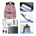 thumbnail image 6 of Daiia Cute Calf School Backpack for Men Women, Unisex Large Waterproof Bookbag Schoolbag Casual Daypack for High School/College/Teens/Travel/Work Black, 6 of 8