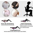 thumbnail image 5 of Almohada lumbar ortopédica LIUYMXG para dormir soporte lumbar espuma viscoelástica, 5 of 5