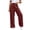 RD1*, variant on RUTAYY Women's Pants Casual High Waist Tied Drawstring Wide Leg Sweatpants with Pocket Comfortable Loose Fit Chic Holiday Trousers