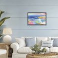 thumbnail image 3 of Stupell Industries Coastal Hawaii Coastline Abstraction Black Floating Frame Canvas Art, 25 x 17, by Chromatic Storm Studio, 3 of 8