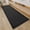 Black-2' X 5', variant on Bathtub Mat Blue 24" X 36" Waffle Design Tasseled Absorbent Non-Slip Bathroom Rug