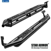 Tyger Auto Star Armor Compatible with 2002-2008 Dodge Ram 1500; 2003-2009 2500 3500 | Quad Cab | TG-AM2D20088 | Side Step Rails Nerf Bars Running Boards