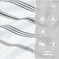 thumbnail image 2 of Juego de 2 toallas de mano tejidas en algodón turco Cabanana, color blanco, 2 of 7