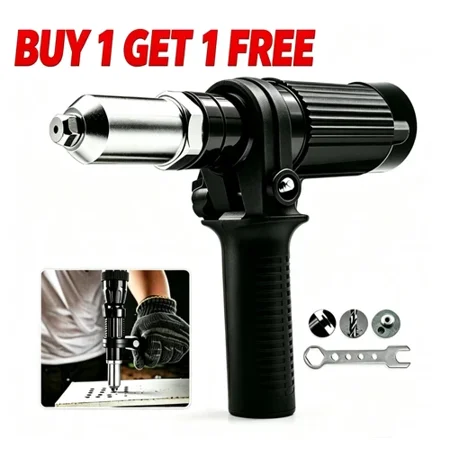 Electric Rivet Nut Gun Cordless Drill Pop Adapter Riveting Riveter Insert Tool