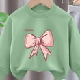 thumbnail image 5 of TOWED22 Toddler Baby Girl Boy Outfits Clothing Set 2pcs Long Sleeve Graphic Print T Shirt and Joggers Pants Fall Winter Clothes Casual(Light Green,4-5 Y), 5 of 5