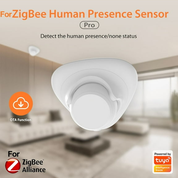 Human Presence Sensor 24G Mmwave Human Detector Type-C Power Supply Breathing And Heartbeat Detection Home Appliance Integration