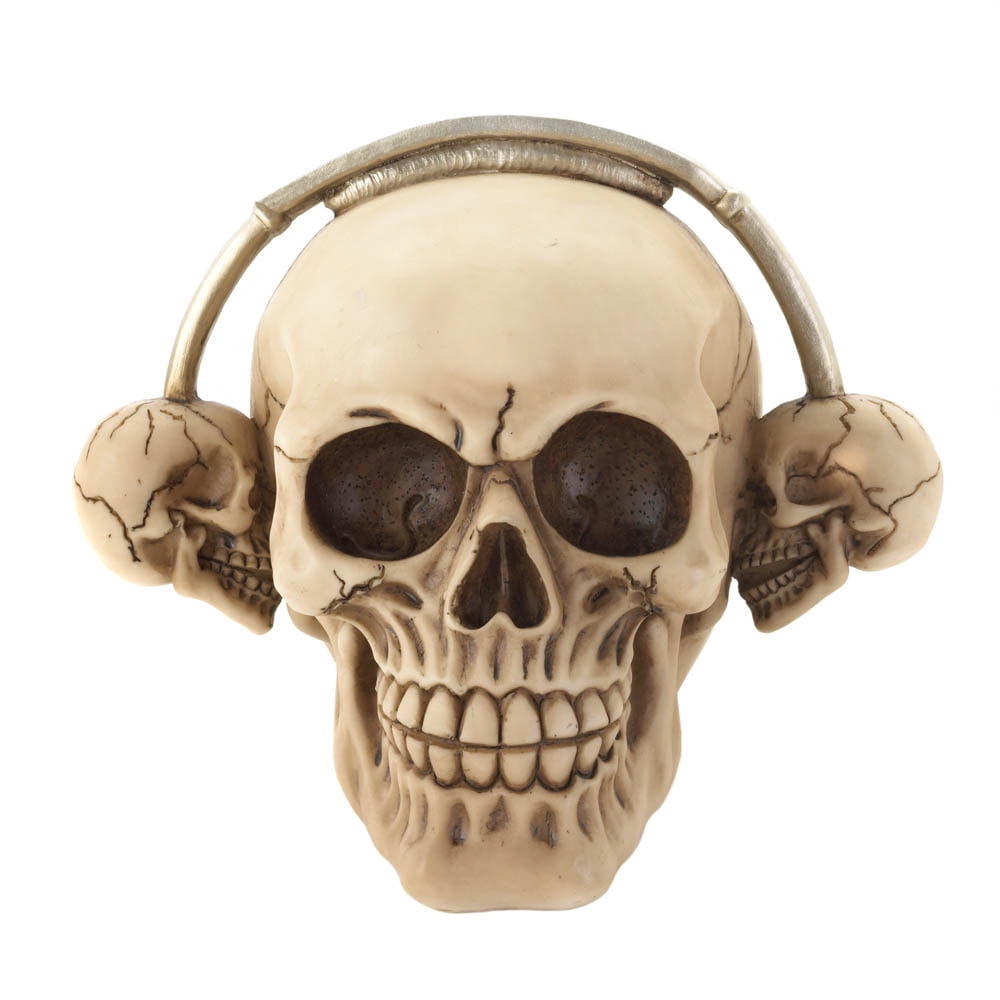 Skull Kitchen Decor Bathroom Skull Decor Kid Rockin Headphone