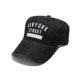 thumbnail image 1 of Gorra de béisbol de mezclilla de algodón con estampado liso bordado «NEW YORK STREET», 1 of 1