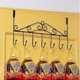 thumbnail image 3 of Perchero de puerta de acero inoxidable con 7 ganchos Riel para colgar en la puerta Ganchos para abrigos Ganchos para puertas Bolsas para ropa Gancho para puerta Riel Cocina Sala de estar Pasillo Baño, 3 of 5