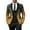Green, variant on Men Stylish Two Color Conversion Shiny Sequins Blazer Suit Dress Jacket for Parties,Weddings,Banquets,Proms Blue