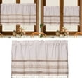 thumbnail image 2 of Neutral Tone Polyester Blend Window Drapery Privacy Solution for Room, 2 of 13