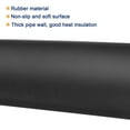 thumbnail image 3 of 2pcs Pipe Insulation Foam Tube 9mm(3/8") ID 23mm OD 20" Heat Preservation for Handle Grip Support,Black, 3 of 7